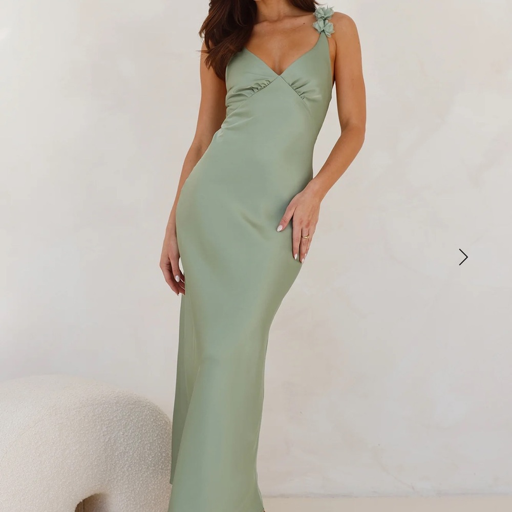 Hello Molly Green Maxi Dress